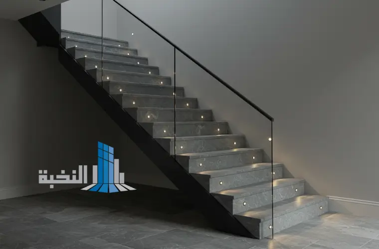 تركيب درابزين زجاج سيكوريت