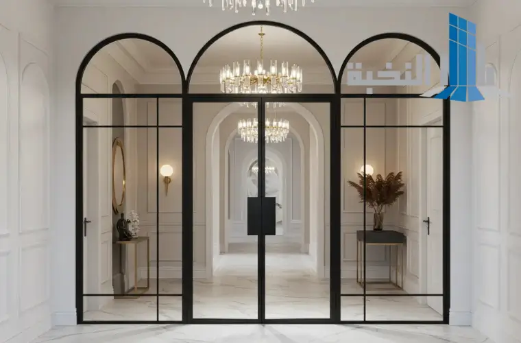 تركيب ابواب المنيوم وزجاج